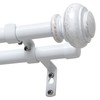 H.VERSAILTEX Double Curtain Rods for Windows 16.2 to 43.8 Inches