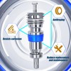 HVAC Schrader Valve Core for R32 R410A R22 Refrigerant, High