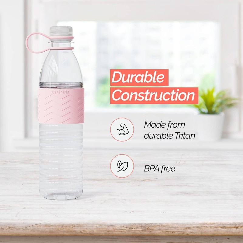 Copco Hydra 20 oz Tritan Water Bottle with Leak-Proof Lid