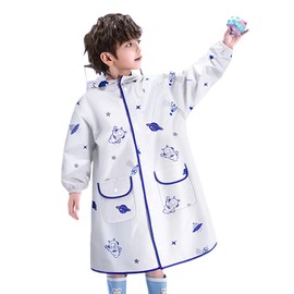 Toddler Raincoats for Girls Boys Waterproof Rain Jacket Kids Rain Wear Children Rain Poncho S Size