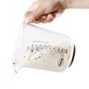 wenco Premium Plastic Measuring Jug, 1 Litre Capacity, Scale for