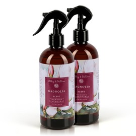 Abbey & Sullivan Linen Spray, Magnolia, Fabric Freshener and Fragrance Room Spray, Pack of 2, 16 oz