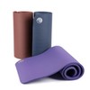NBR 16mm Yoga Mat for Home Training Pilates Blue Indigo