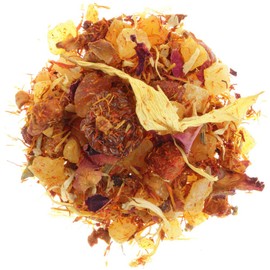 AURESA Fruit Tea Sun Worshippers Intense Mango Mandarin Flavour Low Acid Ingredients with Tropical Flair