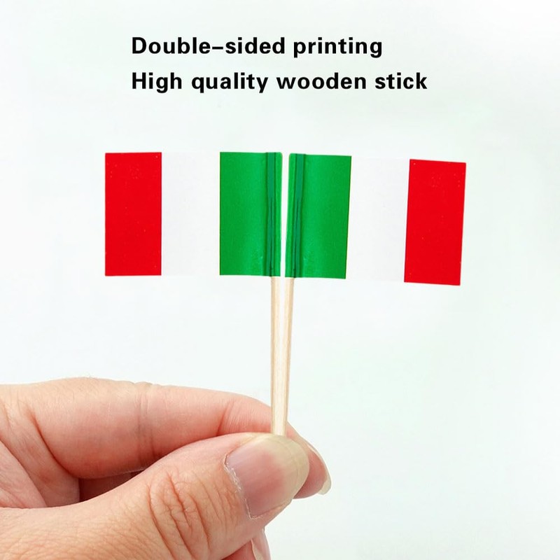 Italy Flag Italian Flag, Small Mini Italy Toothpick Flags for
