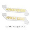 CHEERYMAGIC Hen Party Sashes,2 Pcs Prom King and Prom Queen