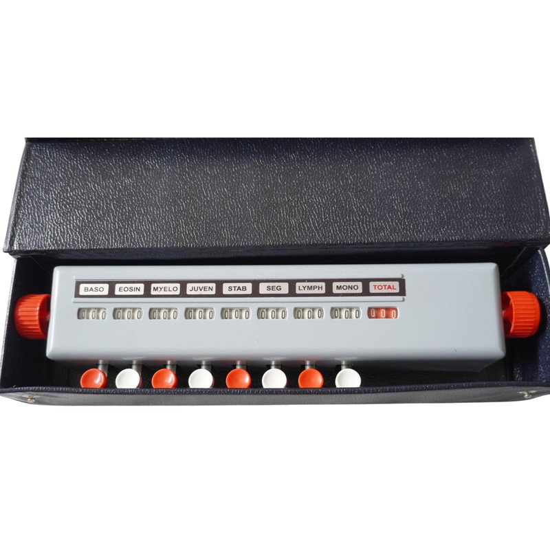 Cosmid Blood Cell Counter 8 Keys., Blue, Cs233