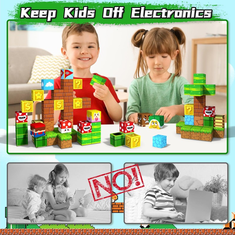 obakaer Magnetic Building Blocks Building Toy Magnetic Toy