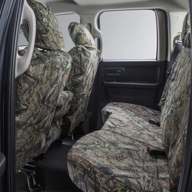 Covercraft Carhartt Mossy Oak Camo SeatSaver Front Row Custom Fit Seat Cover for Select Ram Models - Duck Weave (Break-Up Country) - SSC3438CAMB