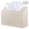 Hand Towels Box Cover Holder,PU Leather Hand Towel Case Compatible