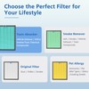 Vital 200S-P Smoke Remover Replacement Filter Compatible with LEVOIT Vital