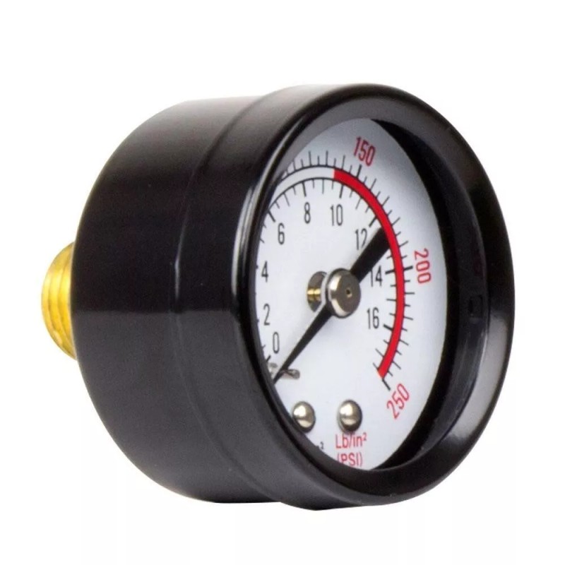 Powermate High Accuracy 250 psi Pressure Gauge for Industrial Applications
