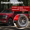 RTrhinotuning 4PCS 3.03 in Wheel Center Caps Chrome Rim Caps