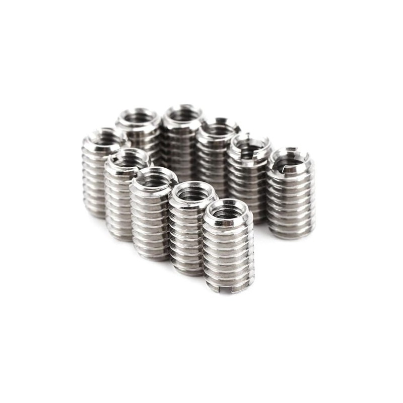 FloralGrace Pack of 15 Threaded Insert Threaded Sleeve M6 to
