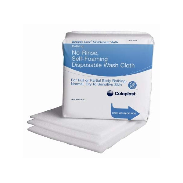 70561700 Bath Wipe Bedside-Care EasiCleanse Soft Pack Sodium Cocoyl Isathionate/Panthenol Unscented 5 Count