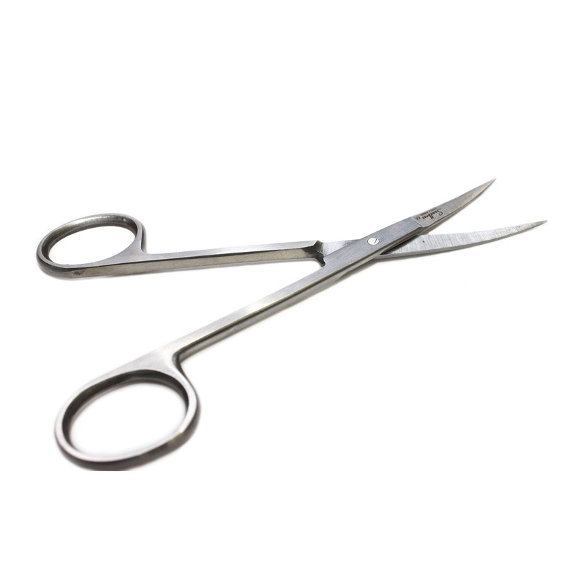 Sandbros Iris Micro Scissors Curved 11.5cm Nail Scissors