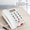 ciciglow LD‐265CID Corded Large Button Phone with Caller ID, Hands-Free