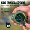 SYWAN Retractable etractable Gear & Bow Hoist, 2pcs 33FT Retractable