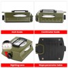 Compass Military Compass Army Compass Waterproof Shockproof with Carrying Bag,