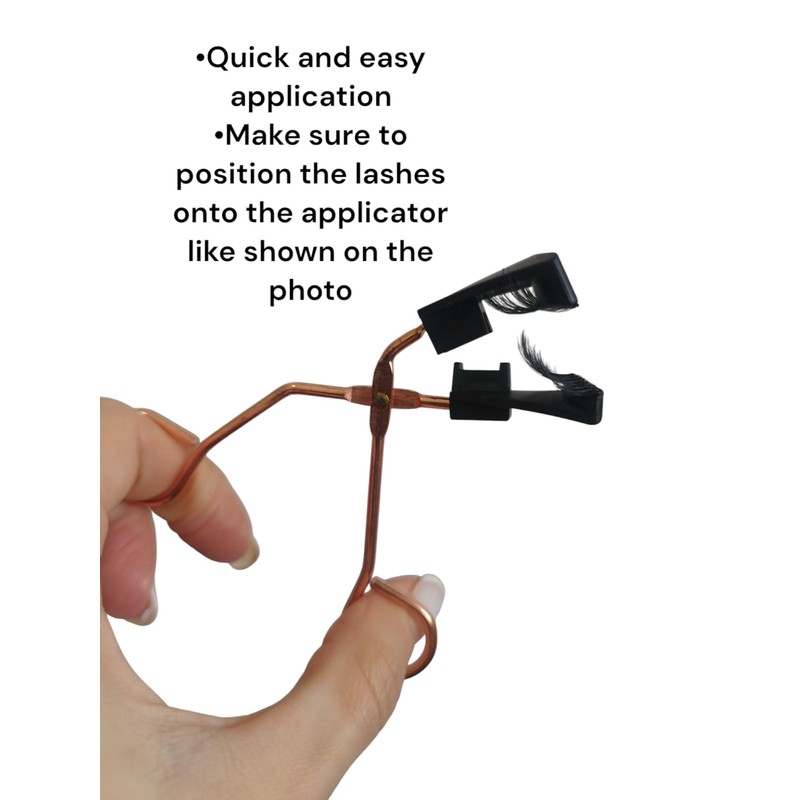 Magnetic Eylashes with Applicator, No eyeliner needed, 8 pcs (2