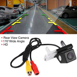 Elerose 170° Wide Angle View Angle Rear View HD Camera Waterproof Design with Video Cable and Power Cable