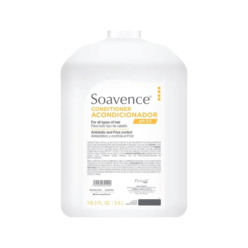 Acondicionador Soavence Nutrapel Crema Galón