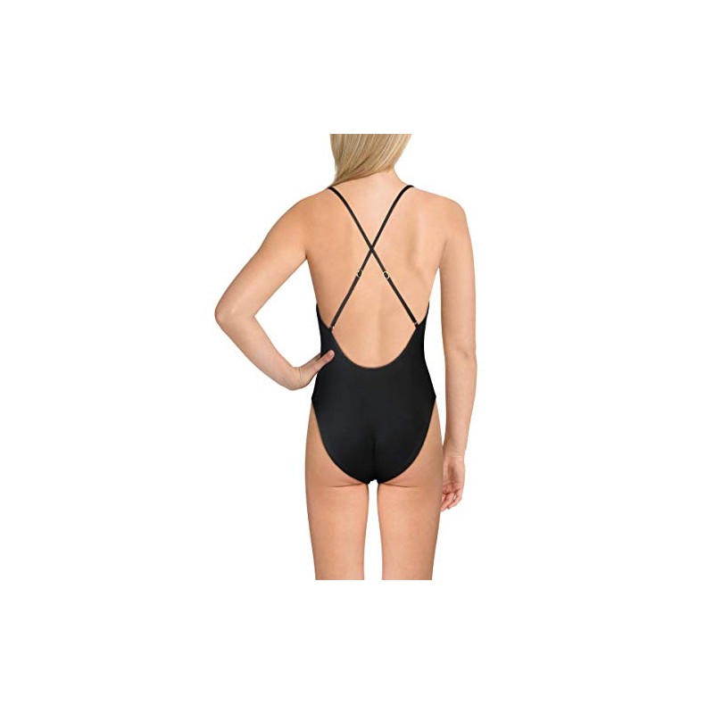 BCBGMAXAZRIA - Traje de baño de una Pieza con Escote