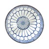 Signature Housewares Blue and White Pattern Ceramic Noodle Ramen Soup