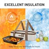 TOURIT Insulated Casserole Carrier for Hot or Cold Food Thermal