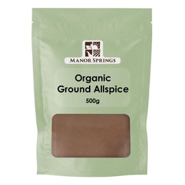 Organic Ground Allspice 500g by Manor Springs Organic
