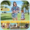 Jaynuier Dog Shirt Hawaii, Hawaiian Dog T-Shirts Style Floral Breathable