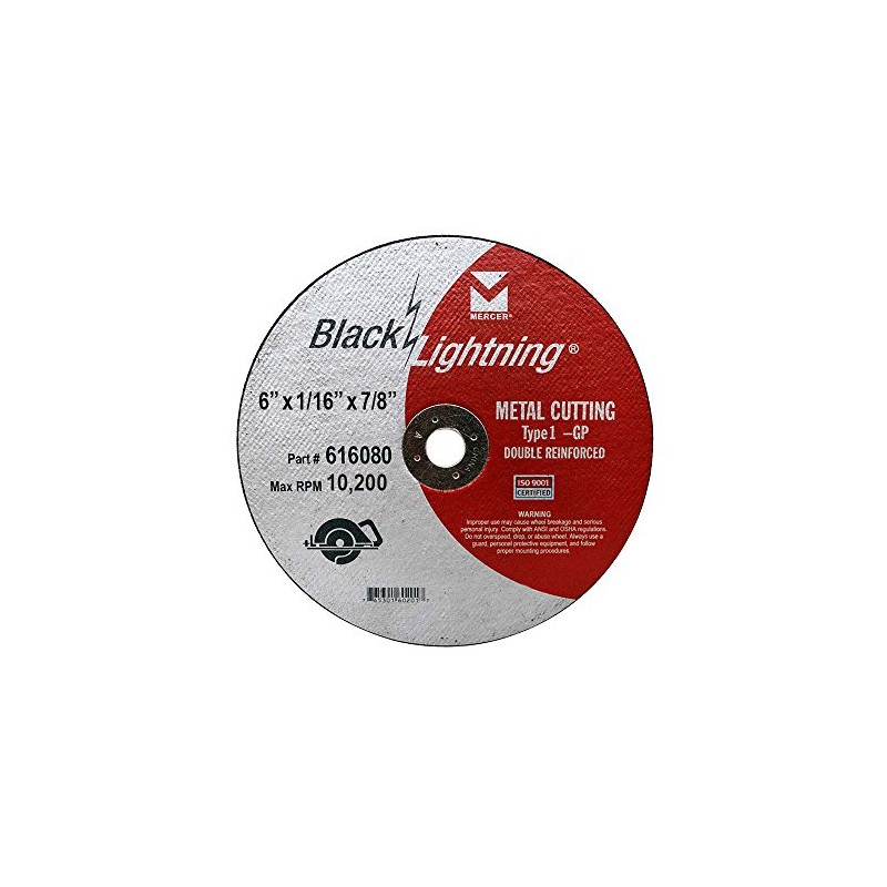 Mercer Industries 616080 - 6" x 1/16" x 7/8" Type