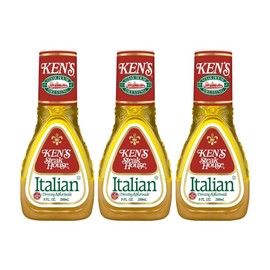 Ken's Steak House Italian Dressing & Marinade (9 Fl Oz, Pack of 3)