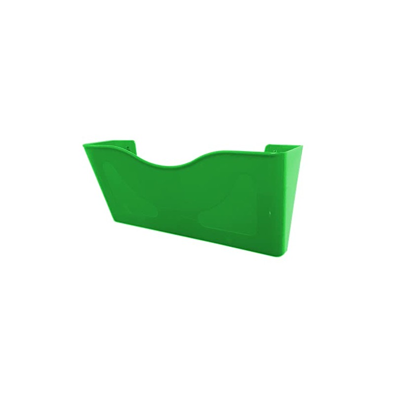 Deflecto Green Landscape A4 Wall Mounted Document Holders - A4
