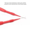 HomeSoGood 4PCS 0.7mm/0.02inch Test Probe Pins,Multimeter Test Lead Extention Back
