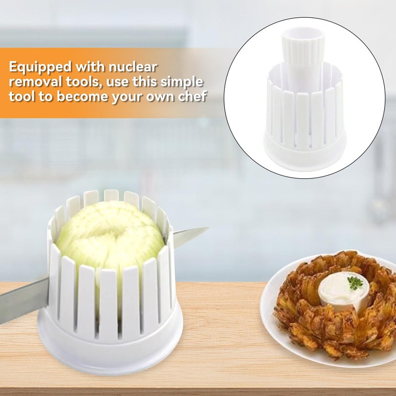 Blooming Onion Cutter, Onion Cutter Fried Onion Blossoms Maker Kitchen