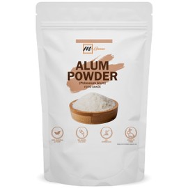 mGanna 100% Natural Alum Powder for Clear and Glowing Skin and Health 100 GMS / 0.22 LBS