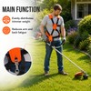Double Shoulder Trimmer Harness for Yard Work – Adjustable Padded