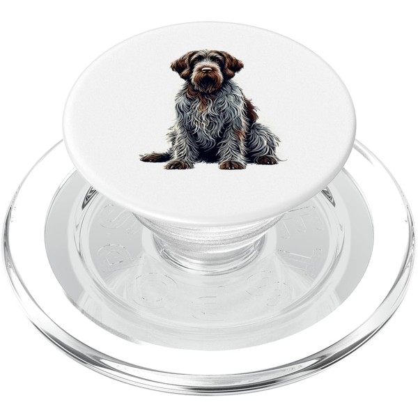 German Wirehaired Pointer PopSockets PopGrip für MagSafe