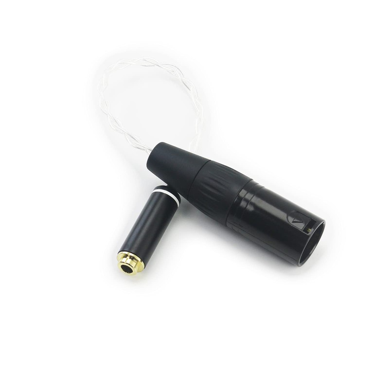 HansnBy 4 Pin XLR Male to 4.4mm Balanced 8 Core
