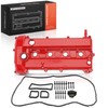 A-Premium Upgraded Aluminum Engine Valve Cover with Gasket and Oil