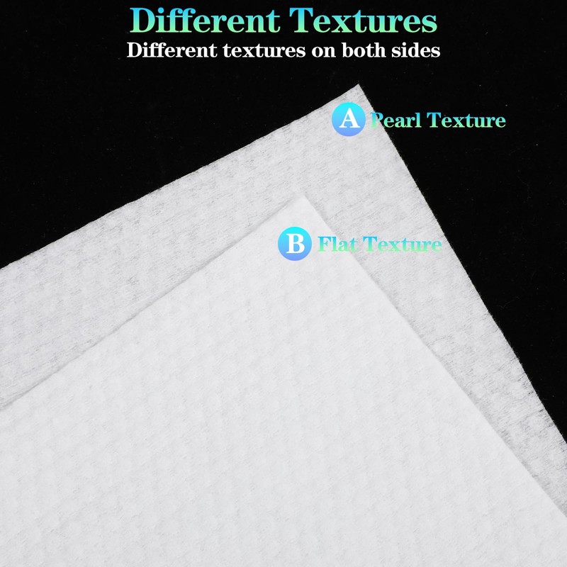 Molain 100Pcs Disposable Bath Hair Towels, 100% Cotton Absorbent Large