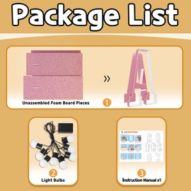 imprsv Marquee Letters Rose-Gold 3FT: Rose Gold Party Decor - Light Up Letter A Large 3 Feet Tall - Party Decorations Letter for Marry Me Graduation Wedding