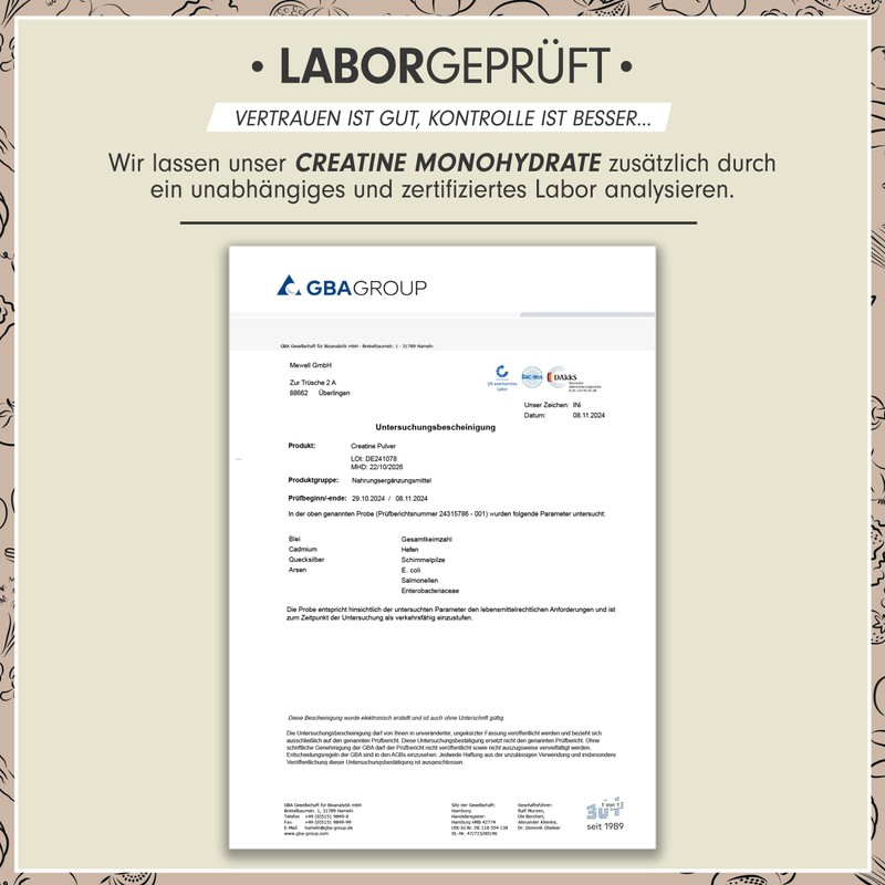 Creatine Monohydrate Powder 500 g + Shieldmixer® Protein Shaker Made