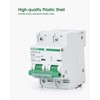 Chtaixi 12V-110V DC Miniature Circuit Breaker, 125 Amp 2 Pole