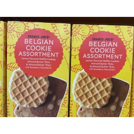 Trader Joe's 2 Pack Trader Joe's Belgian Cookie Assortment NEW ITEM