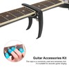 Guitar Accessories Kit ABS Useful Tools with Capo Picks Strings