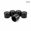 Silicone Vacuum Caps – 5-Pack Black Blanking Plugs for Engine