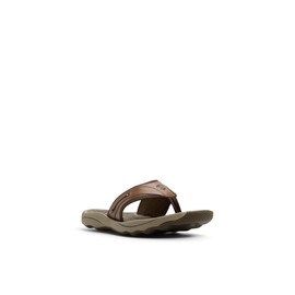 Sperry Men's Outerbanks Flip-Flop, Dark Brown, 12