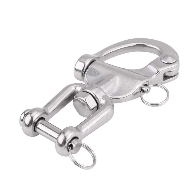 316 Stainless Steel Quick Release Snap Shackle Swivel Eye Snap
